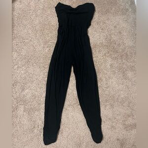 Strapless Black Jumpsuit | Large